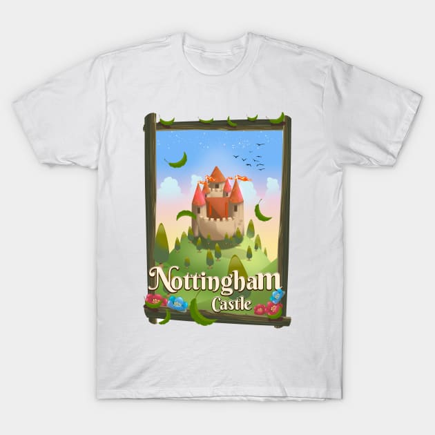 nottingham castle T-Shirt by nickemporium1